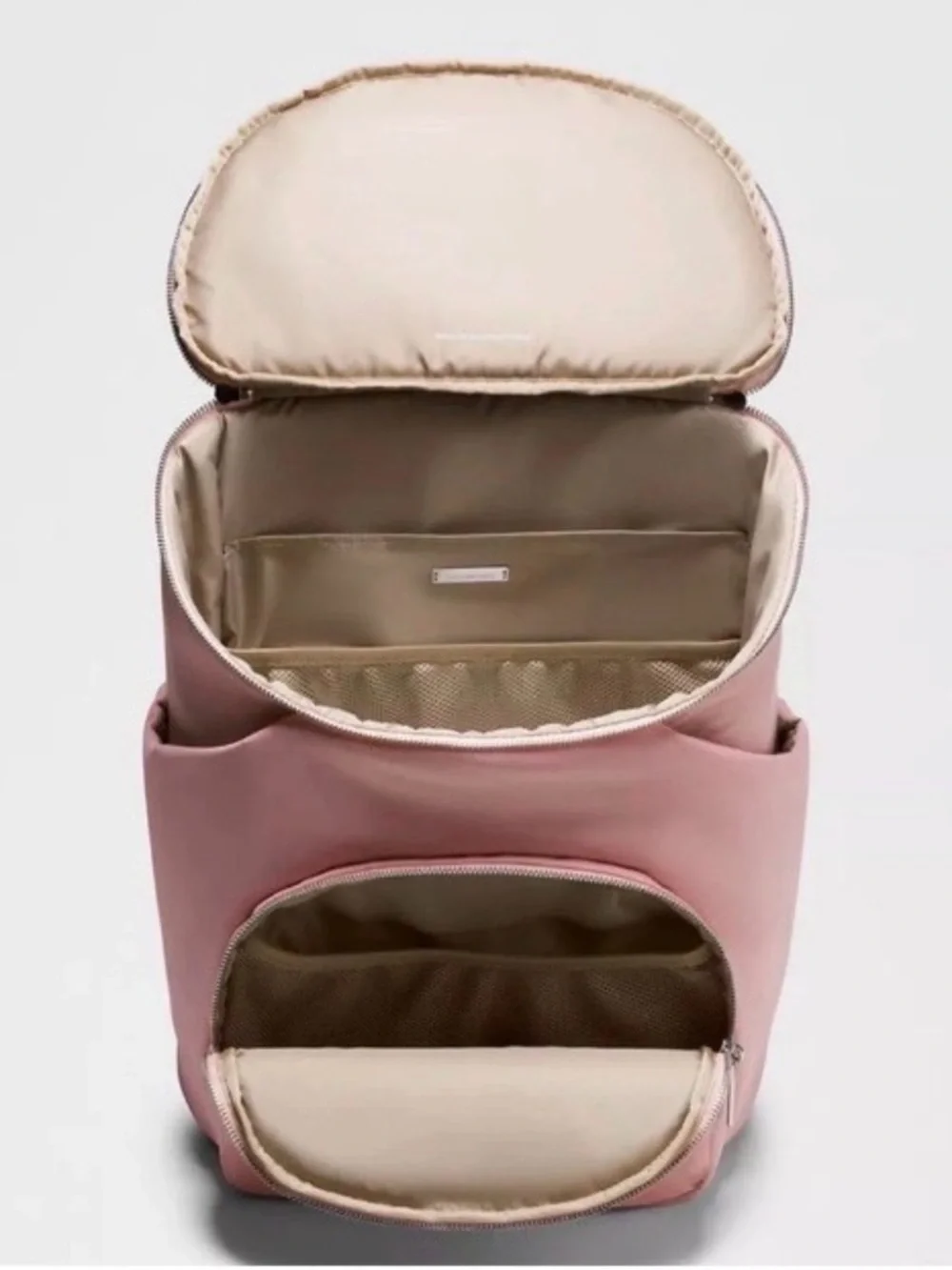 Lululemon Athletica New Parent Backpack 17 L Pink Haze Sheer Oak Rare Diaper Bag